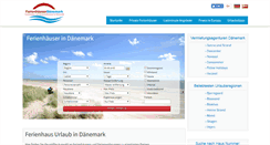 Desktop Screenshot of ferienhaeuser-daenemark.de